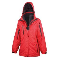 Kurtka Damska Journey 3 W 1. Czarne kurtki damskie RESULT, m, bez wzorów, bez kaptura. Za 436.99 zł.