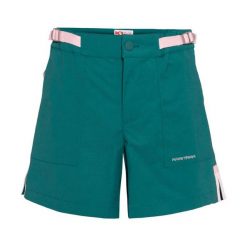 Damskie szorty bermudzkie Kari Traa Ane. Niebieskie szorty damskie Kari Traa, m, bez wzorów, z bawełny, z podwyższonym stanem. Za 435.00 zł.