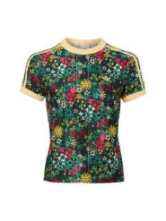 Adidas Originals Koszulka Kobiety czarny|zielony|wielokolorowy, S. Czarne t-shirty damskie adidas Originals, s, bez wzorów, klasyczne, bez kołnierzyka. Za 139.95 zł.