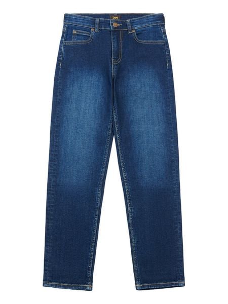 Lee Jeansy West LEE0016 Granatowy Relaxed Fit. Niebieskie jeansy dla chłopców Lee, z bawełny. Za 279.99 zł.