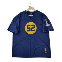 Męski dres NFL Green Bay Packers. Niebieskie koszulki sportowe męskie NFL, m, bez wzorów, z dresówki, bez kołnierzyka, bez ramiączek, do piłki nożnej. Za 106.46 zł.