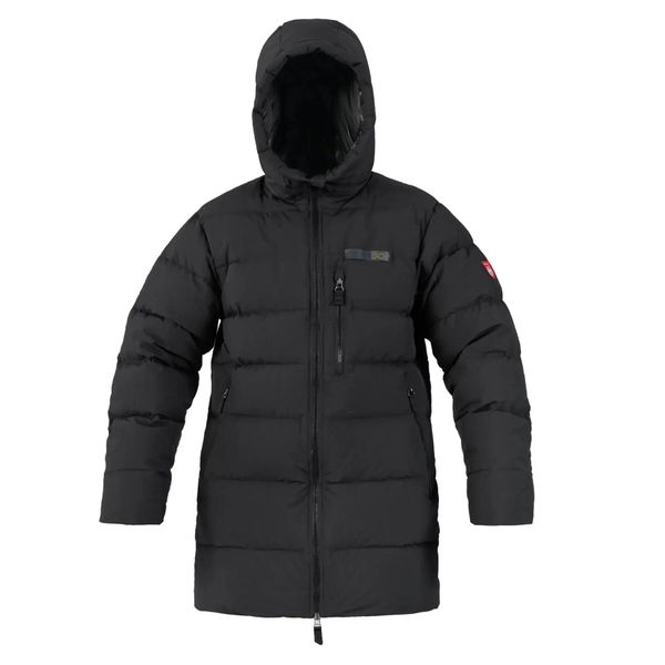 Kurtka puchowa Pajak D.O.P. Czarne kurtki męskie PAJAK, na zimę, l, bez wzorów, z materiału, biznesowe, bez kaptura. Za 2,615.95 zł.