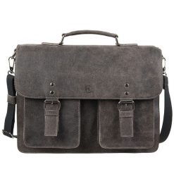 Torba męska skórzana Canaletto vintage laptop do 15″ TM530s342. Szare torby na laptopa męskie bez wzorów, ze skóry. Za 520.00 zł.