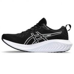 Buty do biegania damskie Asics Gelexcite 10. Białe obuwie sportowe damskie Asics, bez wzorów, z materiału, do biegania. Za 461.95 zł.
