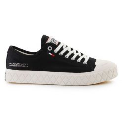 Buty Palladium Palla Ace Cvs Org 74447-053-M czarne. Czarne trampki męskie bez wzorów, z bawełny, bez zapięcia. Za 517.53 zł.