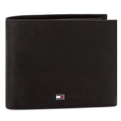 Portfel Tommy Hilfiger. Czarne portfele męskie Tommy Hilfiger, bez wzorów. Za 239.99 zł.