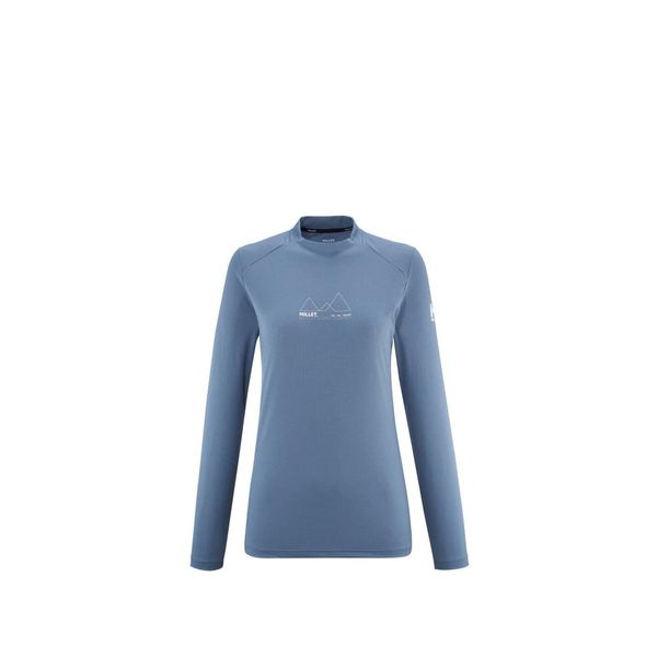 Koszulka damska z długim rękawem Millet Kamet Ts Ls W Active Fit. Niebieskie t-shirty damskie Millet, l, bez wzorów, z włókna, bez kołnierzyka. W wyprzedaży za 199.00 zł.