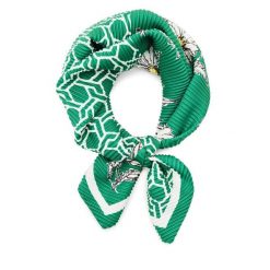 Chusta Desigual. Zielone szaliki i chusty damskie Desigual, bez wzorów. Za 79.99 zł.