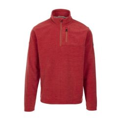 Trespass Farnworth - Męski mikropolar At100 Salsa Marl. Bluzy męskie Trespass, m, bez wzorów, bez kaptura. Za 246.99 zł.