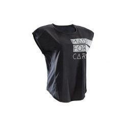 Koszulka fitness krótki rękaw 120 damska. T-shirty damskie DOMYOS. W wyprzedaży za 24.99 zł.