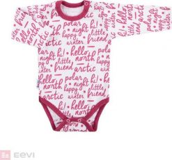 Ewa Klucze BODY niemowlęce wyprawka SNOW DŁ DRUK BORDO 086 BODY SNOW DŁ DRUK BORDO 068. Białe body niemowlęce Ewa Klucze, bez wzorów, bez ramiączek. Za 34.99 zł.