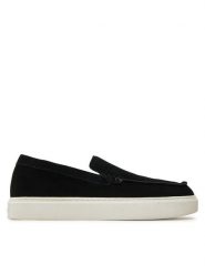 Calvin Klein Półbuty Moccasin Suede HM0HM01794 Czarny. Czarne półbuty na co dzień męskie Calvin Klein, ze skóry, bez zapięcia. Za 469.99 zł.