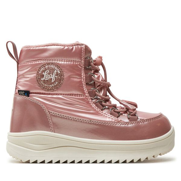 Śniegowce Leaf. Czerwone śniegowce dziewczęce Leaf, bez zapięcia. Za 299.99 zł.