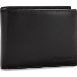 Duży Portfel Męski CALVIN KLEIN - Smooth Emboss 5CC CO K50K503983 001. Czarne portfele męskie marki Calvin Klein, ze skóry. Za 279.00 zł.