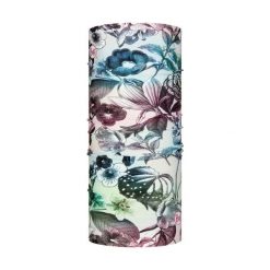 Chusta na szyję dla dzieci Buff CoolNet UV+ Neckwear. Białe szaliki dla dzieci Buff, bez wzorów. Za 49.99 zł.