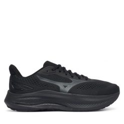 Buty do biegania Mizuno. Czarne buty sportowe męskie Mizuno, bez zapięcia, do biegania, mizuno wave. Za 689.99 zł.