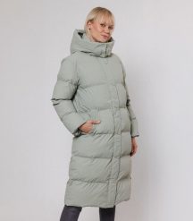 Rino&Pelle moteriškas žieminis paltas ELLEN, mėtų spalvos. Kurtki damskie NoName, m, bez wzorów, bez kaptura. Za 280.98 zł.