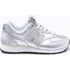 New Balance - Buty WL574NRI. Szare obuwie sportowe damskie New Balance, z materiału. W wyprzedaży za 319.90 zł.