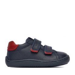Półbuty Lasocki Kids. Niebieskie półbuty chłopięce Lasocki Kids, bez wzorów, bez zapięcia. Za 139.99 zł.