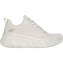 Buty damskie Skechers Bobs B Flex Hi Fly. Białe obuwie sportowe damskie Skechers, bez wzorów, z gumy. Za 358.00 zł.