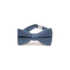 Mucha Navy Blue Style. Niebieskie krawaty i muchy Edyta kleist, w kolorowe wzory, z bawełny, eleganckie. Za 99.00 zł.