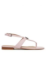 LAUREN RALPH LAUREN Sandały Everley 802959146008 Różowy. Czerwone sandały damskie Lauren Ralph Lauren, bez wzorów, ze skóry, bez obcasa, na płaskiej podeszwie, bez zapięcia. Za 369.99 zł.