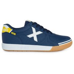 Buty piłkarskie MUNICH G-3 Profit. Niebieskie buty sportowe męskie munich, bez zapięcia, do piłki nożnej. Za 159.99 zł.
