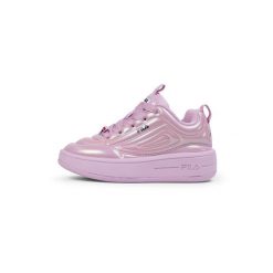 Mini trampki dla dziewczynki Fila Superbubble. Fioletowe trampki i tenisówki dziewczęce Fila, bez wzorów, bez zapięcia. Za 369.99 zł.