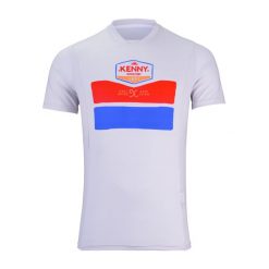 Koszulka Kenny Indy. Białe buty sportowe męskie KENNY, bez zapięcia, rowerowe. Za 277.50 zł.