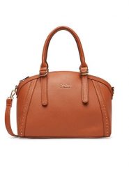 DeeZee Torebka C-DZE-S-013-08 Brązowy. Brązowe torebki do ręki damskie DeeZee, bez wzorów, z materiału, bez dodatków. Za 149.99 zł.