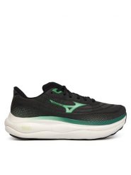 Mizuno Buty do biegania Wave Sky 9 J1GC2502 55 Czarny. Czarne buty sportowe męskie Mizuno, z materiału, bez zapięcia, do biegania. Za 759.99 zł.