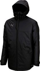 Kurtka męska Puma TeamFinal 21 czarna r. XL. Czarne kurtki męskie Puma, m, bez wzorów, bez kaptura. Za 458.58 zł.