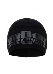 Czapka męska Pitbull Classic Boxing. Czarne czapki i kapelusze męskie PITBULL, bez wzorów, z bawełny, sportowe. Za 39.99 zł.