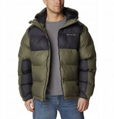 Kurtka męska Columbia Pike Lake II Hooded Jacket zielone M (2050931399). Zielone kurtki męskie Columbia, m, bez wzorów, bez kaptura. Za 635.00 zł.