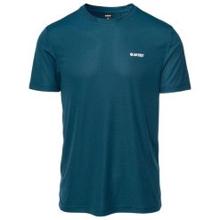 Męska Koszulka Hilbi. Niebieskie koszulki sportowe męskie Hi-tec, m, bez wzorów, bez kołnierzyka, bez ramiączek, trekkingowe. Za 53.99 zł.