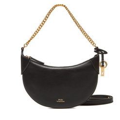 Torebka Polo Ralph Lauren. Czarne torebki do ręki damskie Polo Ralph Lauren, bez wzorów, klasyczne, bez dodatków. Za 1,459.00 zł.
