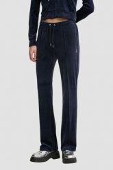 JUICY COUTURE Granatowe damskie spodnie dresowe Tina, Rozmiar XS. Niebieskie spodnie dresowe damskie Juicy Couture, s, bez wzorów, z dresówki. W wyprzedaży za 289.99 zł.