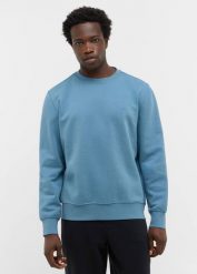 Męska bluza nierozpinana Mustang Style Clio Bluestone 1016963 5180. Bluzy męskie Mustang, m, bez wzorów, bez kaptura. Za 169.99 zł.