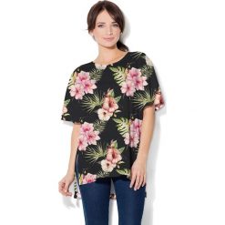 Colour Pleasure Koszulka CP-033 159 czarna r. uniwersalny. T-shirty damskie marki Colour Pleasure. Za 76.57 zł.