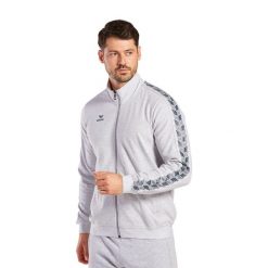 Kurtka dresowa Erima Essential Team. Szare kurtki sportowe męskie Erima, m, bez wzorów, z dresówki, do piłki ręcznej. W wyprzedaży za 242.00 zł.