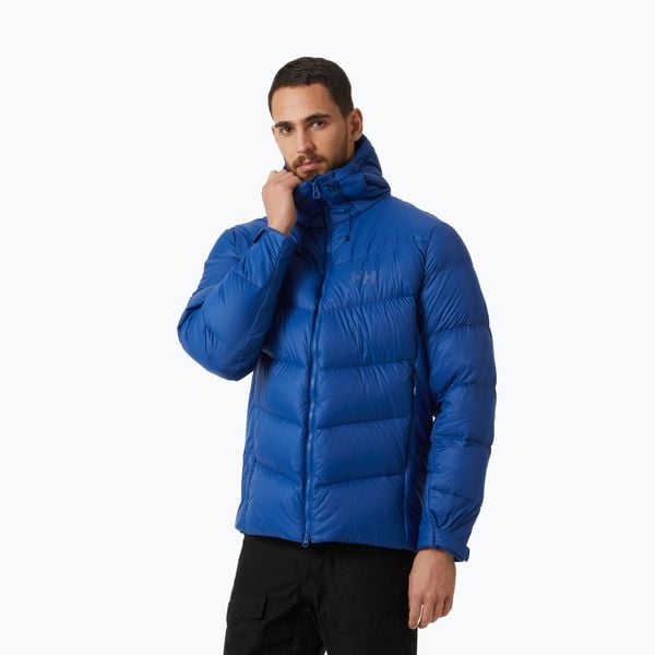Kurtka puchowa męska Helly Hansen Verglas Icefall Down. Niebieskie kurtki męskie Helly Hansen, m, bez wzorów, z puchu, casualowe, bez kaptura. Za 649.99 zł.