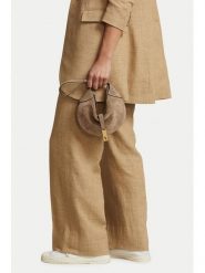 Polo Ralph Lauren Torebka 428922880001 Beżowy. Brązowe torebki do ręki damskie Polo Ralph Lauren, bez wzorów, ze skóry, bez dodatków. Za 2,199.00 zł.