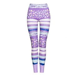 Legginsy sportowe damskie DEEP TRIP Lolipop. Legginsy sportowe damskie DEEP TRIP, l, bez wzorów, z elastanu, z podwyższonym stanem, na fitness i siłownię. Za 179.00 zł.