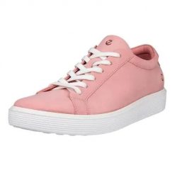 Buty do chodzenia damskie Ecco 21920302363. Czerwone obuwie sportowe damskie ecco, bez wzorów, z materiału, trekkingowe. Za 634.00 zł.
