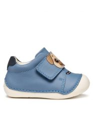 Geox Sneakersy B Tutim B3539C 00085 C4128 Niebieski. Niebieskie buty sportowe chłopięce Geox, bez wzorów, ze skóry, bez zapięcia. Za 169.99 zł.