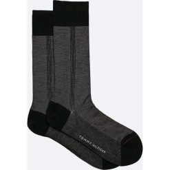 Tommy Hilfiger - Skarpety. Czarne skarpety męskie Tommy Hilfiger, z bawełny. W wyprzedaży za 39.90 zł.