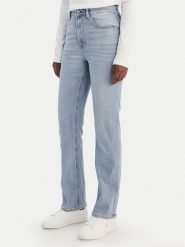 Calvin Klein Jeans Jeansy LV047E612G Niebieski Straight Fit. Niebieskie jeansy damskie Calvin Klein Jeans. Za 409.99 zł.