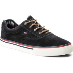 Tenisówki TOMMY HILFIGER - Paulie 7B FM0FM01097 Midnight 407. Półbuty na co dzień męskie marki Tommy Hilfiger. W wyprzedaży za 269.00 zł.