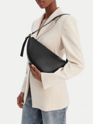 GINO ROSSI Torebka EO-LA321-1086 Czarny. Czarne torebki do ręki damskie Gino Rossi, bez wzorów, ze skóry, bez dodatków. Za 259.99 zł.