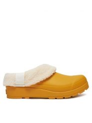 Hunter Kalosze WFF1000RSP Żółty. Żółte klapki damskie Hunter, bez wzorów, z syntetyku, bez obcasa. Za 339.99 zł.